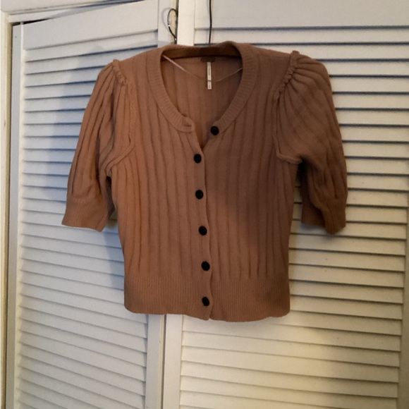 Free People “Sloan” Button-Up Cardigan - soft - Picture 3 of 10